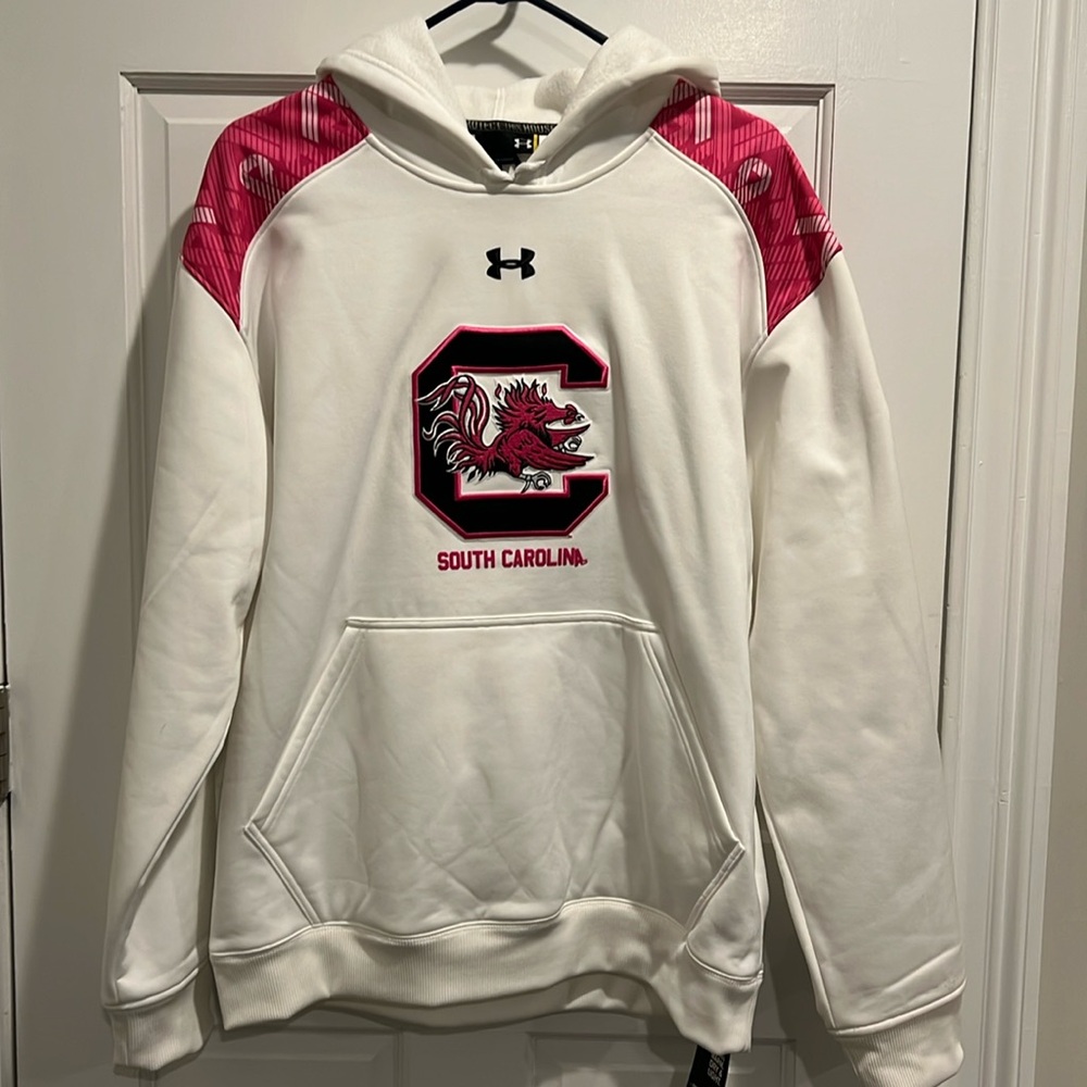 USC Gamecocks Hoodie Breast Cancer Awareness